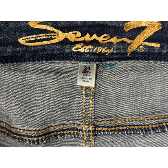 Seven7 bootcut jean size 24Wx32) - Picture 8 of 8